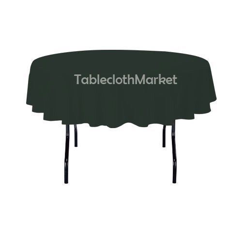 10 Pack 72" Inch round Polyester Tablecloth 24 COLOR Table Cover Wedding Banquet - Picture 6 of 38