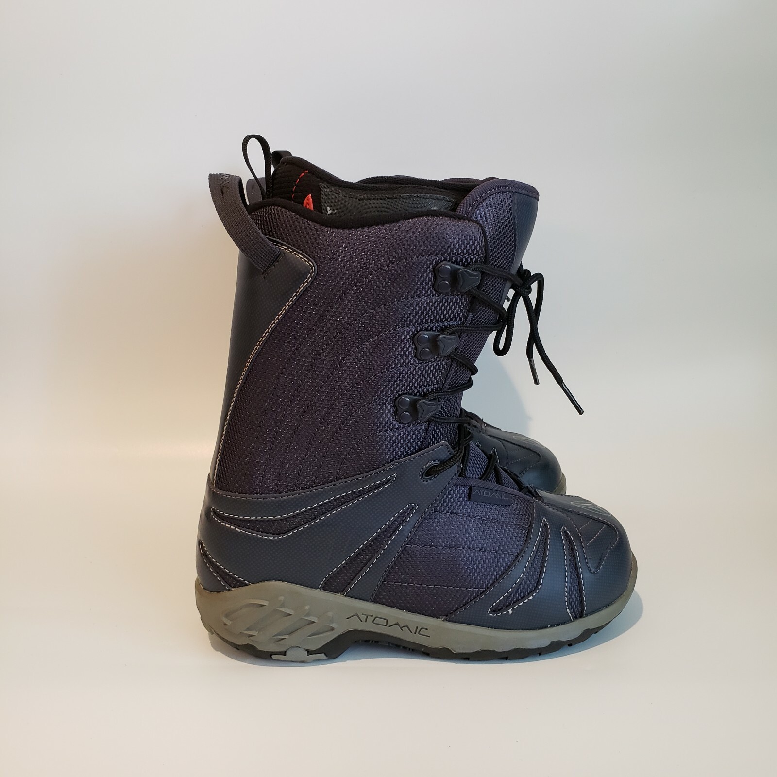 SALOMON Stivali da neve Atomic Deed snowboard stringati blu grigio uomo US 7 EUR 39 EUC!