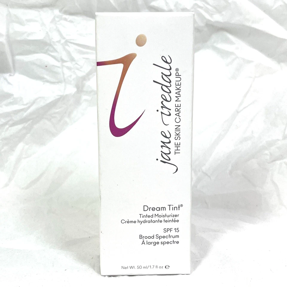 Crema hidratante tintada Jane Iredale Dream Tint FPS 15 50 ml/1,7 OZ ABRILLANTADOR LILA Foto 2 de 4