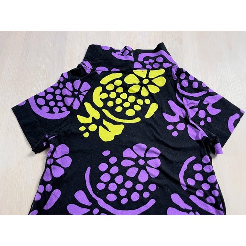 Vintage Marimekko Dress, Floral Mini Dress, 70s Style, Finnish Design Tunic, XS - Picture 8 of 9