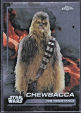 2024 Topps Chrome Star Wars 107 Chewbacca - MINT