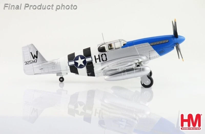 Hobby Master 1:48 HA8516 P-51C Mustang USAAF 352 FG 487 FS  Princess Elizabeth - Imagen 3 de 4