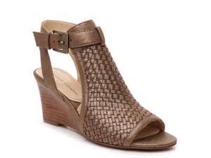 bronze metallic sandals