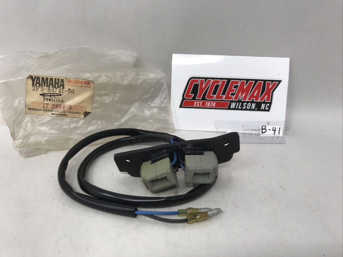 バッグ am Yamaha “NOS” License Plate Light Wiring Base XS400 OEM: 3F9