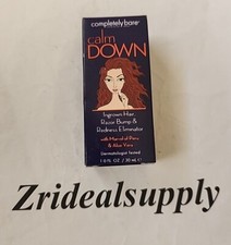 Completely Bare Calm Down Ingrown Hair, Razor Bump Redness Eliminator 1 fl oz