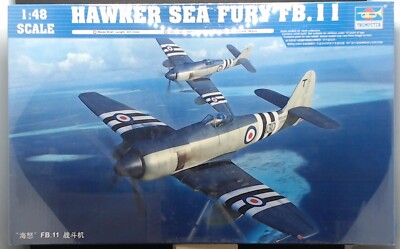 TRUMPETER - HAWKER SEA FURY FB. II - KIT# 02844 - BELCHER BITS DECALS  BD13