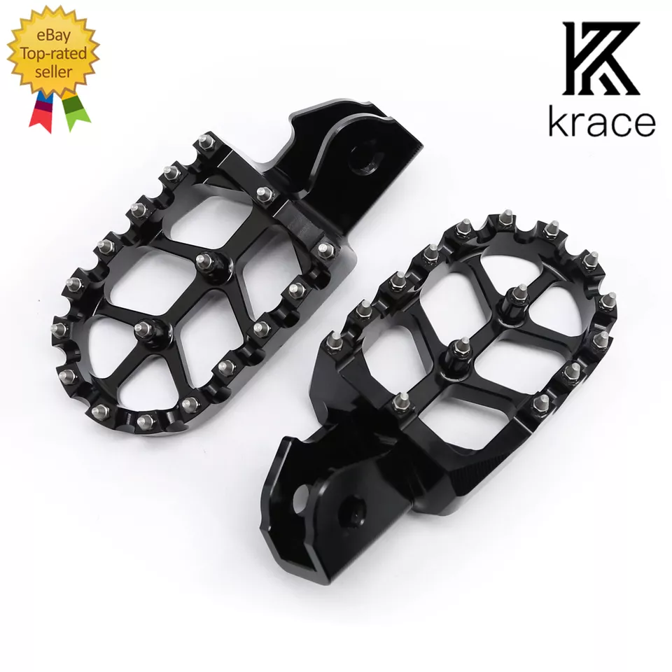 Para Honda CRF110F 2013-2025 CNC estriba reposapiés pedales estriberas moto de cross negro Foto 2 de 4