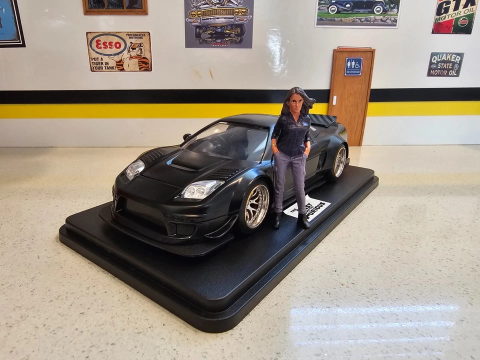 Coche fundido a presión Fast & Furious escala 1:24 Mia's Honda NSX personalizado Foto 2 de 4