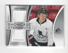2019-20 SP Game Used Showcase Standouts Brady Tkachuk JERSEY Senators