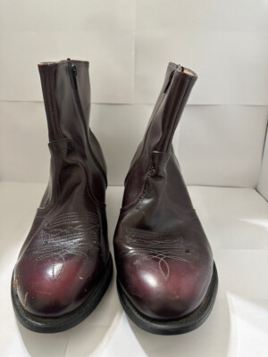 Vintage UFCW Leather Worker Boots Size 11 EEE | eBay display picture 3