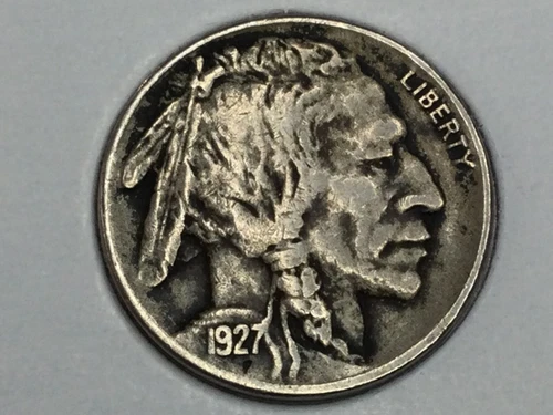 1927-S Buffalo Nickel in extra fine plus