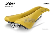 NEW Selle SMP STRATOS Saddle : YELLOW - MADE IN iTALY!