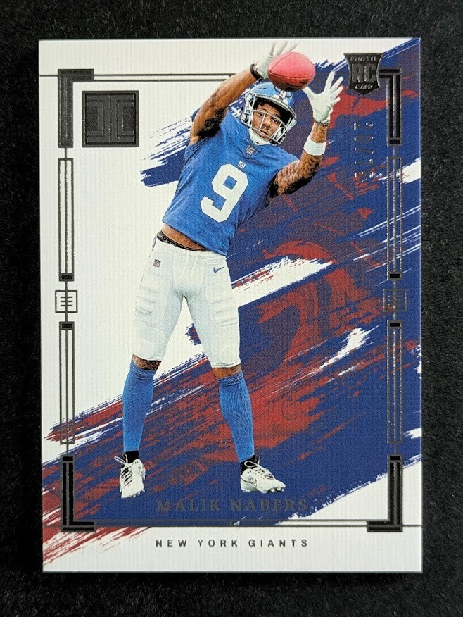 2024 Panini Impeccable MALIK NABERS 20/75 Rookie RC New York Giants #75