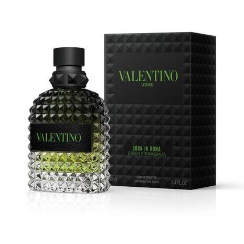 VALENTINO UOMO BORN IN ROMA GREEN STRAVAGANZA EDT VAPO NATURAL SPRAY - 100 ml