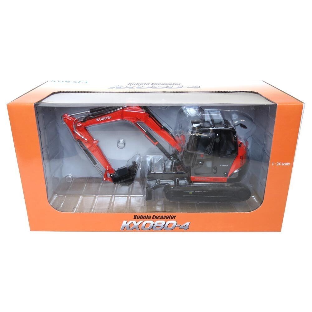 Kubota KX080-4 Compact Excavator Universal Hobbies 1:24 Scale