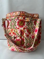 Vera Bradley Tote/Cinch bag with adjustable strap