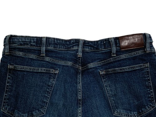 Lands' End, quadratische Rigger, traditionelle Passform, gerade Beinjeans, Größe 42x 30 - Bild 4 von 6