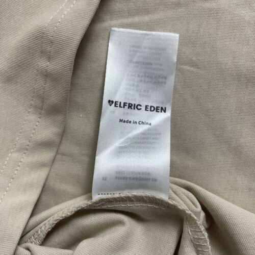 Aelfric Eden Brown/Tan/Black Saturn Space Shirt Mens Large Baggy - Picture 11 of 12