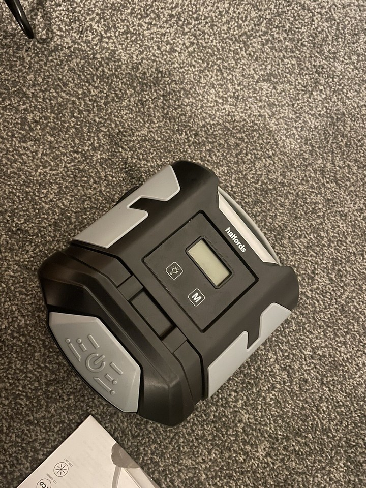 Halfords Digital Tyre Inflator. eBay