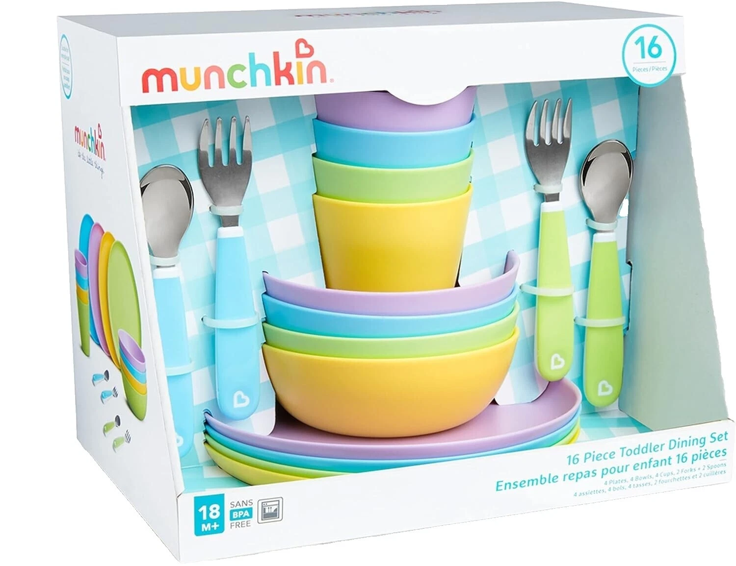 Conjunto de plato Munchkin Conjuntos para Alimentar al Bebé