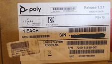 Polycom Poly Studio 4K USB Video Conference Sound Bar System P/N: 7200-85830-001