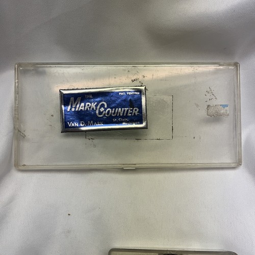 rare vintage Van D. Mark Counter Counters different pens marker distance - Picture 3 of 4