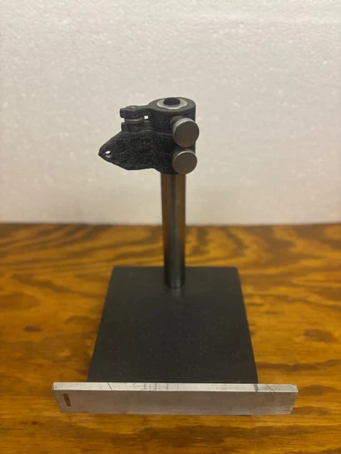 Precision Granite Surface Plate Indicator Stand - 6"x6"x2" Base