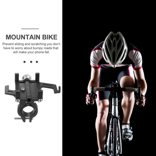 Bike Phone Bracket Bicycle Holder Miss Mobile for Cell Aluminum Alloy Stand - 第 3/12 張圖片