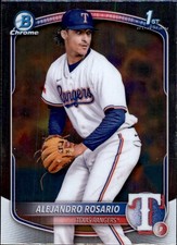 Alejandro Rosario #BCP-125 Chrome 1st Bowman 2025 RC Rookie Prospect - Free Ship