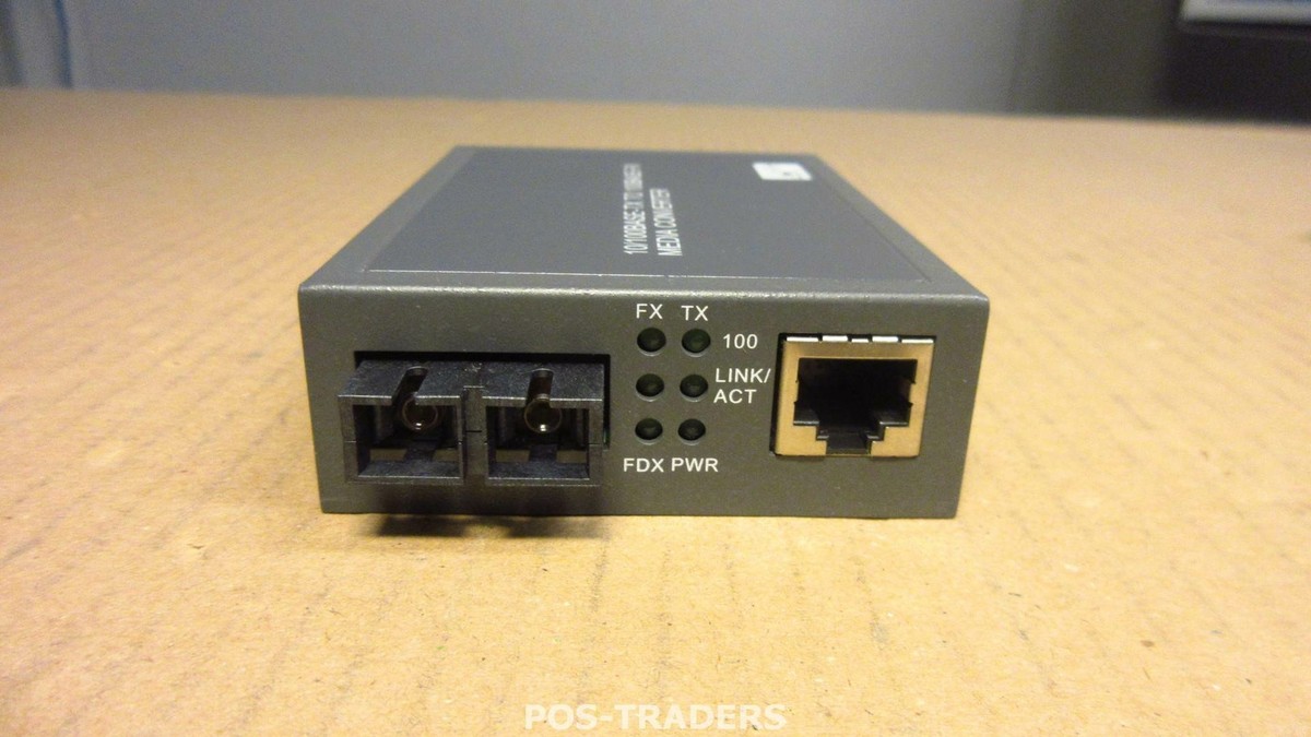 CTS CVT-100BTFC Fast Ethernet UTP to Fiber MM 2KM Media Converter