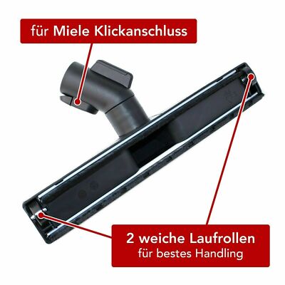 Ersatzteil für Miele Parkettdüse Parkett Mondia Ambiente Plus Parkett & Co 500