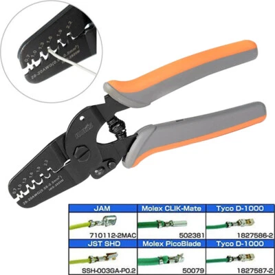 IWS-2820M Mini Micro Open Barrel Crimping Tools Crimper Terminal Pliers Tools