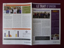 LE TRAIT D'UNION 96 2016 SNECMA SAFRAN VILLAROCHE MONTEREAU MILITARY ENGINE