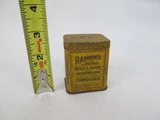Vintage Ramon’s Tonic Regulator Torpid Liver Advertising Tin