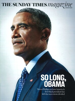 UK Sunday Times Magazine: Barack Obama, Alice Martineau, Tosh
