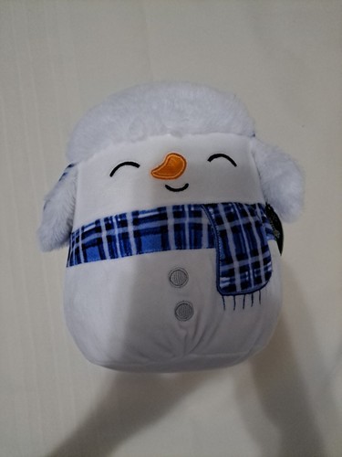 Squishmallow 14” Manny The Snowman Plush Winter Holiday 2022 Plush Great Gift - Picture 3 of 6