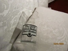 The 1979 Great British Beer Festival Pint Beer Glass