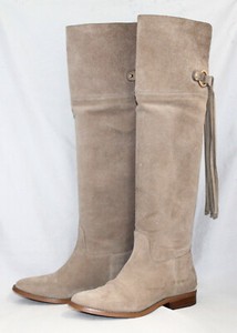 michael kors suede fringe boots