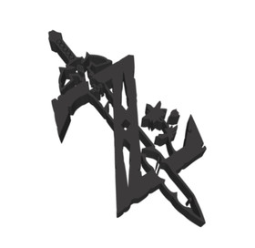 Zelda Breath of the Wild Logo Wall Art 3D Printed NES SNES Link