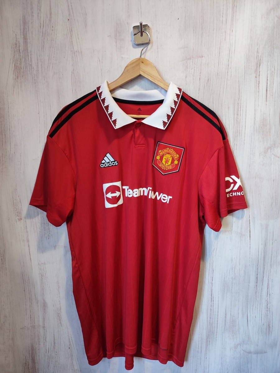 Manchester United 2022 2023 home Size XL jersey shirt soccer