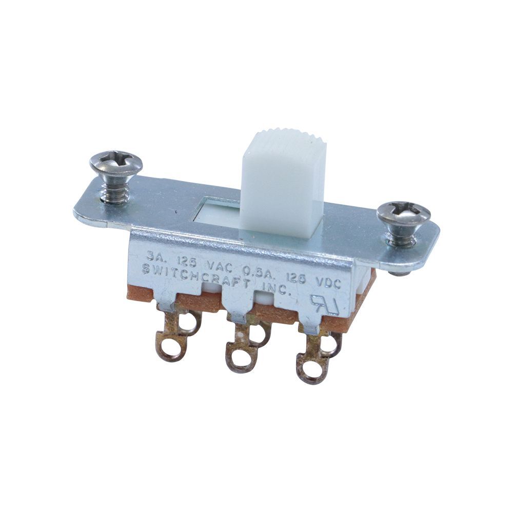 Hosco SWC-SON-ONWSwitchcraft Slide Switch, Jazzmaster Jaguar