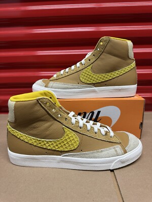 Nike Blazer Mid '77 Vintage Wheat Vivid Sulfur HJ9098-790 Size 12 BRAND NEW