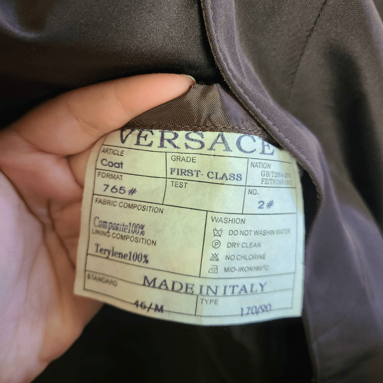 Versace Jacket Couture Overcoat - image 11