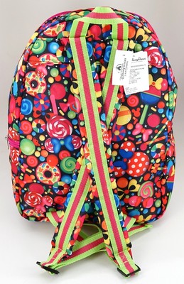 New Disney Shanghai Resort Minnie Mouse Candy Print Backpack  display picture 1