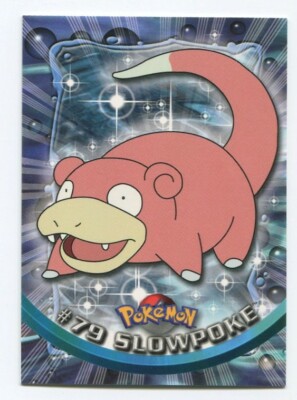 POKEMON TOPPS SLOWPOKE #79 NM | eBay