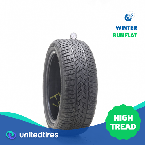 Used 245/45R19 Pirelli Winter Sottozero 3 MOE Run Flat 102V - 8/32 | eBay