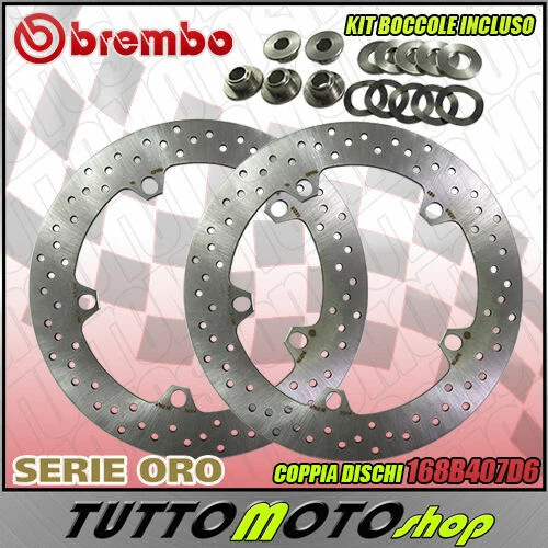 Freni a disco anteriore oro per scooter