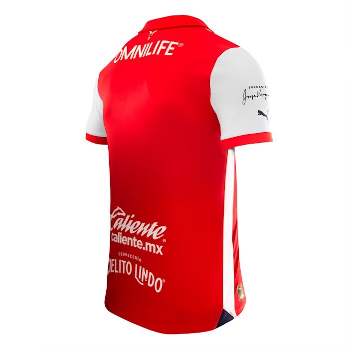 サッカーユニフォームGuadalajara Women JERSEY CHIVAS DE GUADALAJARA SOCCER WOMENS GIRLS HOME