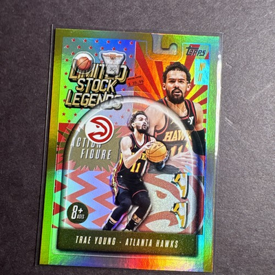 #ad 2025 26 Topps Trae Young Limited Stock Legends #LST 47 Black Friday Exclusive $2.00