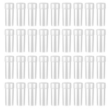 100Pcs 5ML Small Pill Plastic Containers Empty Bottles Sample White